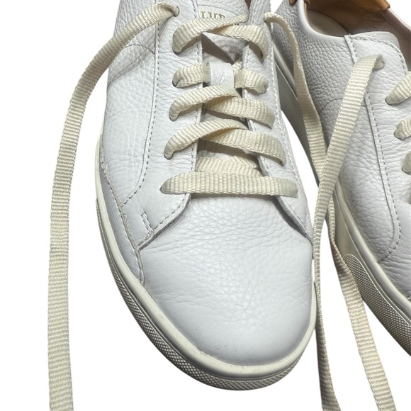 Soludos Ibiza Classic Leather Sneakers – Oasis White (Size 8) - Picture 8 of 16